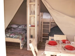 Huuraccommodatie(s) - Tente Lodge Yala - Camping Les Silhols