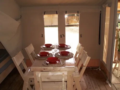 Accommodation - Tente Lodge Yala - image n°2 - Camping Les Silhols
