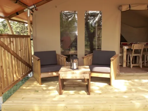 Accommodation - Tente Lodge Yala - image n°4 - Camping Les Silhols