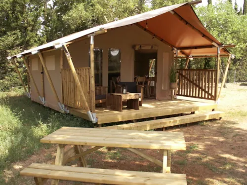 Accommodation - Tente Lodge Yala - image n°5 - Camping Les Silhols