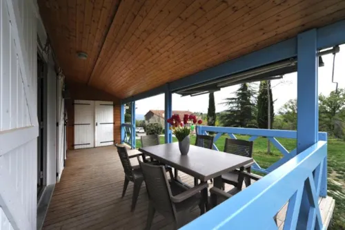 Location - Lodge Chalet Twin 65M²+35M² - image n°6 - Camping Chadeyron