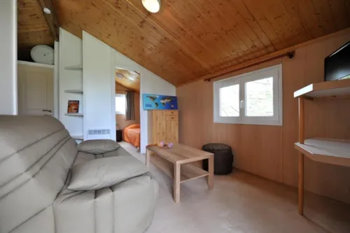 Location - Lodge Chalet Twin 65M²+35M² - image n°9 - Camping Chadeyron