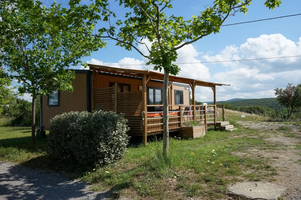 Accommodation - Louisiana Air-Conditioned Mobile Home 2023 - 3 Bedrooms - 6 People - Camping Chadeyron