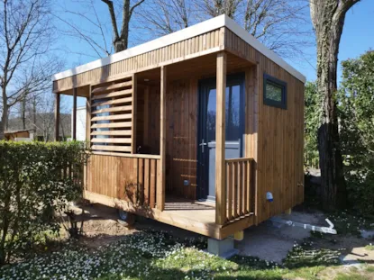 Camping Pitch With Private Toilets And Refrigerator