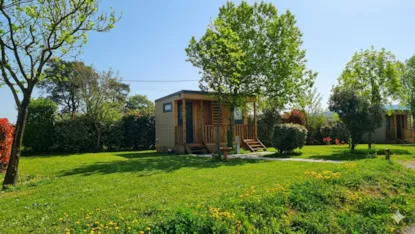 Camping Pitch With Private Toilets And Refrigerator