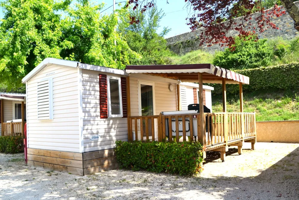 Mietunterkunft - Mobilheim Farniente - Camping de la Claysse