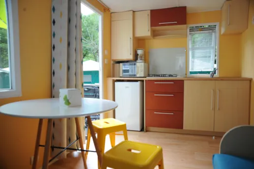 Accommodation - Mobile Home  Terrasse 17M² - 1 Bedroom - image n°4 - Camping MAUI