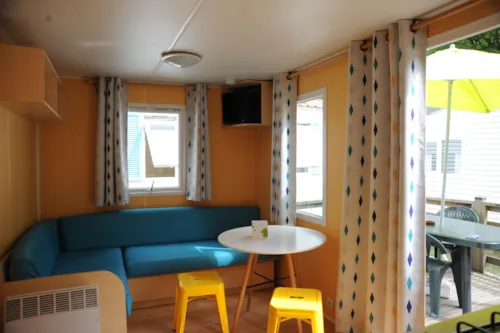 Accommodation - Mobile Home  Terrasse 17M² - 1 Bedroom - image n°2 - Camping MAUI
