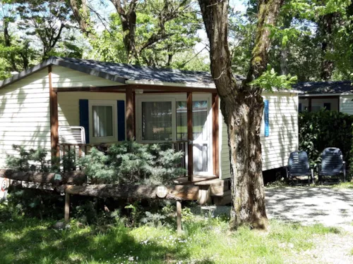 Mietunterkunft - Mobilheim Famille 29M² - Mit Integriertem Überdachte Terrasse Und 2 Zimmer - image n°2 - Camping MAUI