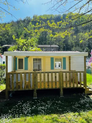 Locatif - Mobile home CONFORT 24m² - 2 bedrooms - Camping MAUI