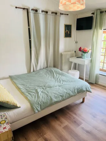 Zimmer - Wirtschaftlichen Zimmer, Dusche Klimaanlage - LA BOHEME Camping Hôtel