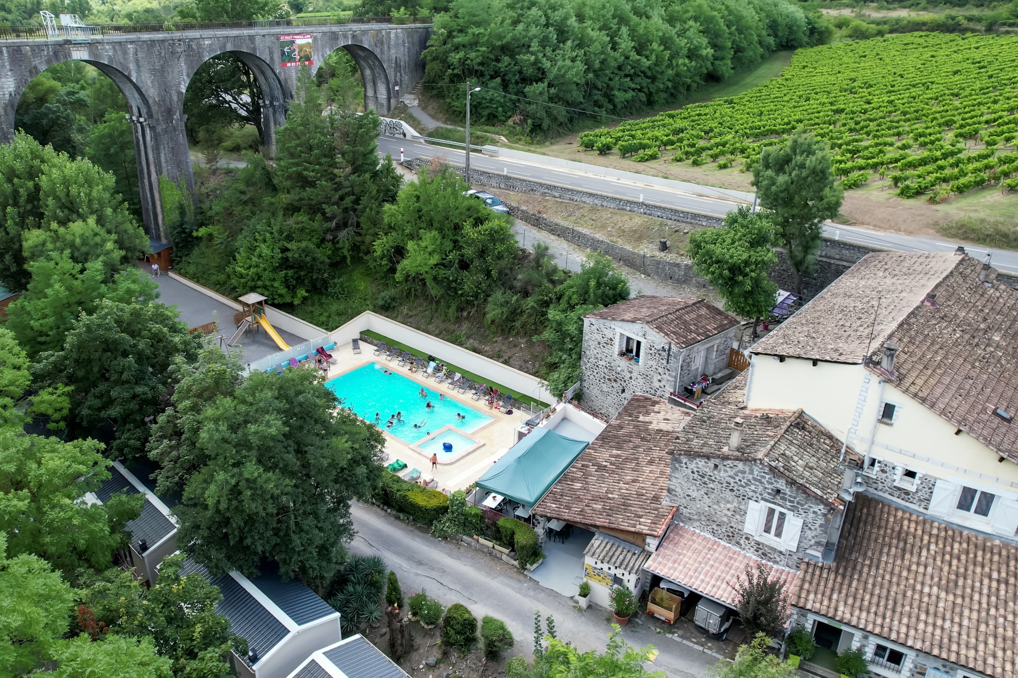 Camping Les Rives d'Auzon — Photo 2