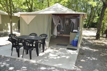 Mietunterkunft - Bengali - Camping Les Rives d'Auzon