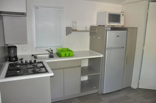 Location - Mobil-Home Confort Climatiser - image n°5 - Camping Les Rives d'Auzon