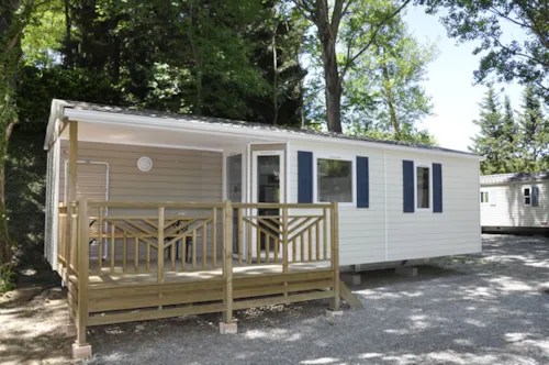 Location - Mobil-Home Confort Climatiser - image n°1 - Camping Les Rives d'Auzon