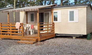 Mietunterkunft - Mobilheim - Camping Les Rives d'Auzon