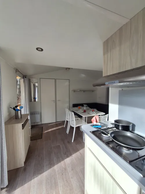 Accommodation - Mobile-Home Confort - image n°3 - Camping Les Rives d'Auzon