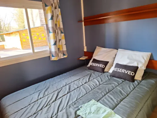 Mietunterkunft - Mobil-Home 6 Pers Climatisation   Rivera / Mgm - image n°4 - Camping Les Rives d'Auzon