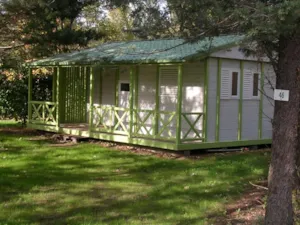 Locatif - Chalet 3 Zimmer - Camping du Cros d'Auzon