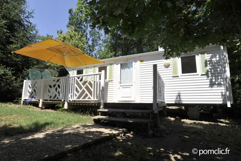 Location - Mobil Home 3 Chambres Résidence Les Jardins D'auzon - Camping du Cros d'Auzon