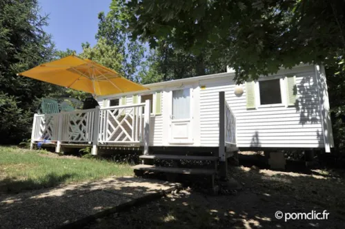 Huuraccommodatie(s) - Mobil Home 3 Chambres Résidence Les Jardins D'auzon - image n°1 - Camping du Cros d'Auzon