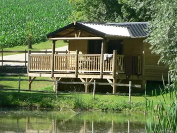 Mietunterkunft - Holzhütte Pionnier - Les Etangs du Moulin