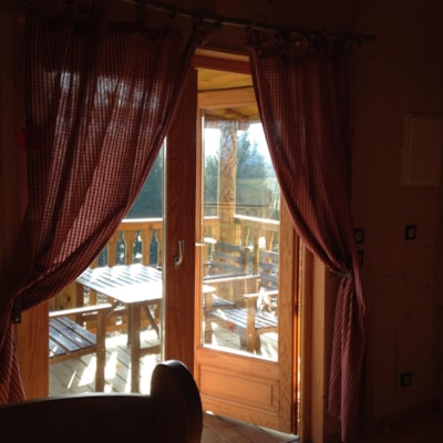 Wooden cabin Trappeur