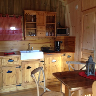 Wooden cabin Trappeur