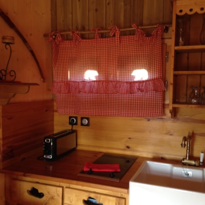 Wooden cabin Trappeur