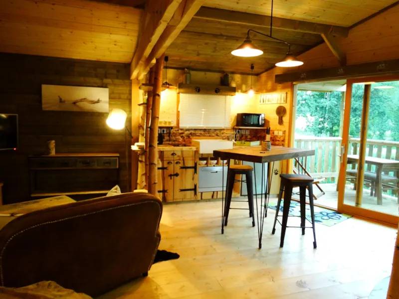 Cabane Du Grizzli (Lit Rond, Douche Italienne)