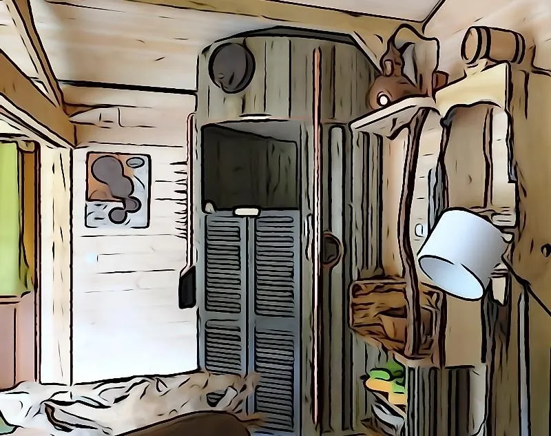 Cabane Du Grizzli (Lit Rond, Douche Italienne)