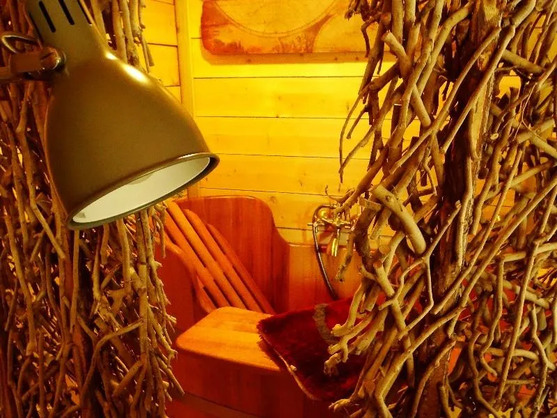 Cabane De D'jo (Baignoire Bois, Vue Étangs & Champ)