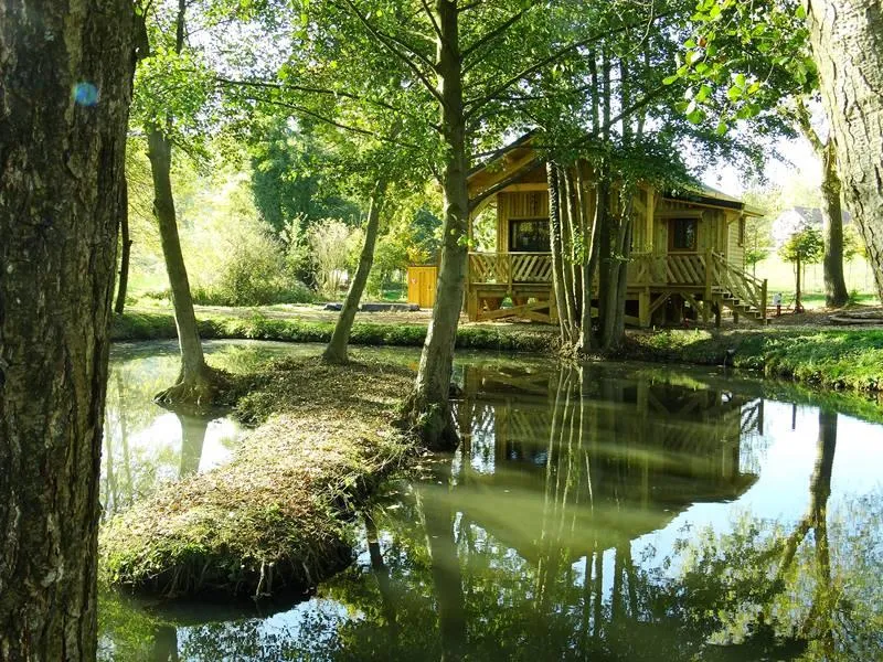 Cabane de L'orpailleur (poêle bois, baignoire, douche)