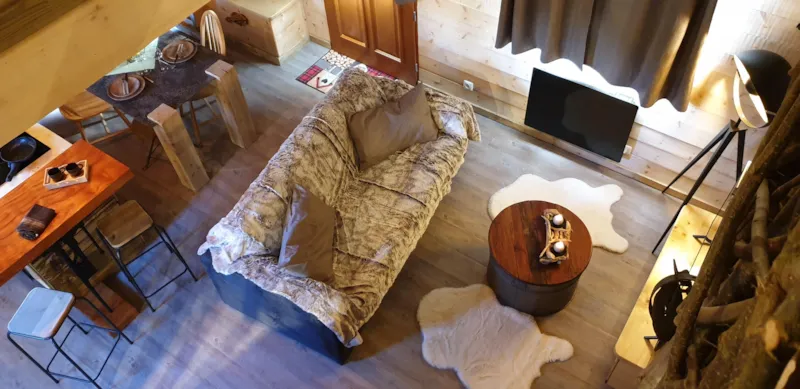 Cabane Du Castor (Sauna,Douche,Baignoire,Poêle À Bois)