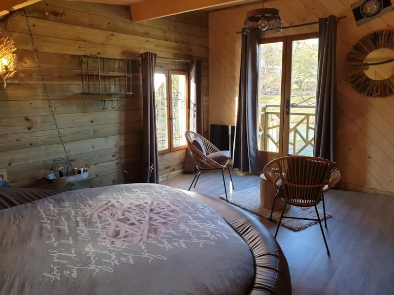 Cabane Du Castor (Sauna,Douche,Baignoire,Poêle À Bois)