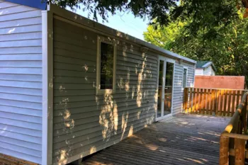 Accommodation - Mobile-Home Life Confort 30M² - 2 Bedrooms Adapted To The People With Reduced Mobility + Air-Cond - Flower Camping le Pilon d'Agel