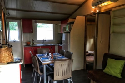 Chalet Samoa Confort 46m² - 3 bedrooms + air-conditioning + TV - Half-covered terrace 19m²
