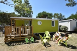 Huuraccommodatie(s) - Cottage Confort Saturday - CAMPING LES OURMES
