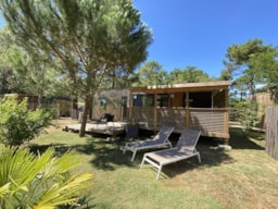 Huuraccommodatie(s) - Cottage Prestige Saturday - CAMPING LES OURMES