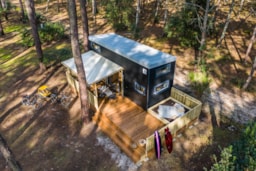 Location - Tiny House 2 Chambres - Camping Le Tedey