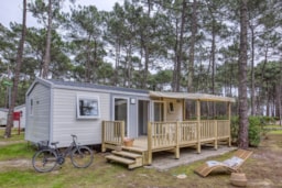 Location - Mobil Home Ciela Confort  - 2 Chambres - Camping Le Tedey