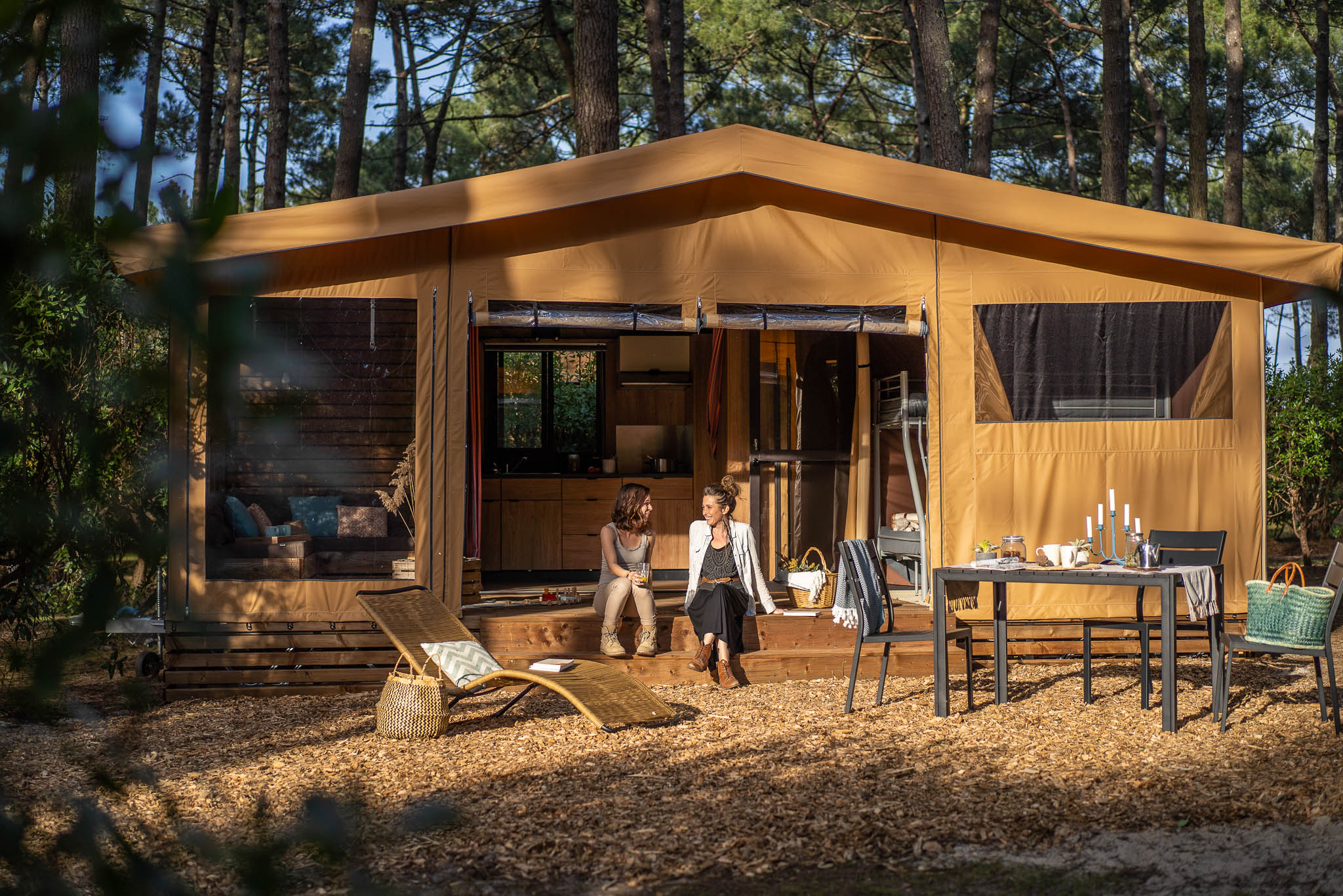 Camping le Tedey, Lacanau, Gironde Camping le Tedey, Lacanau, Gironde