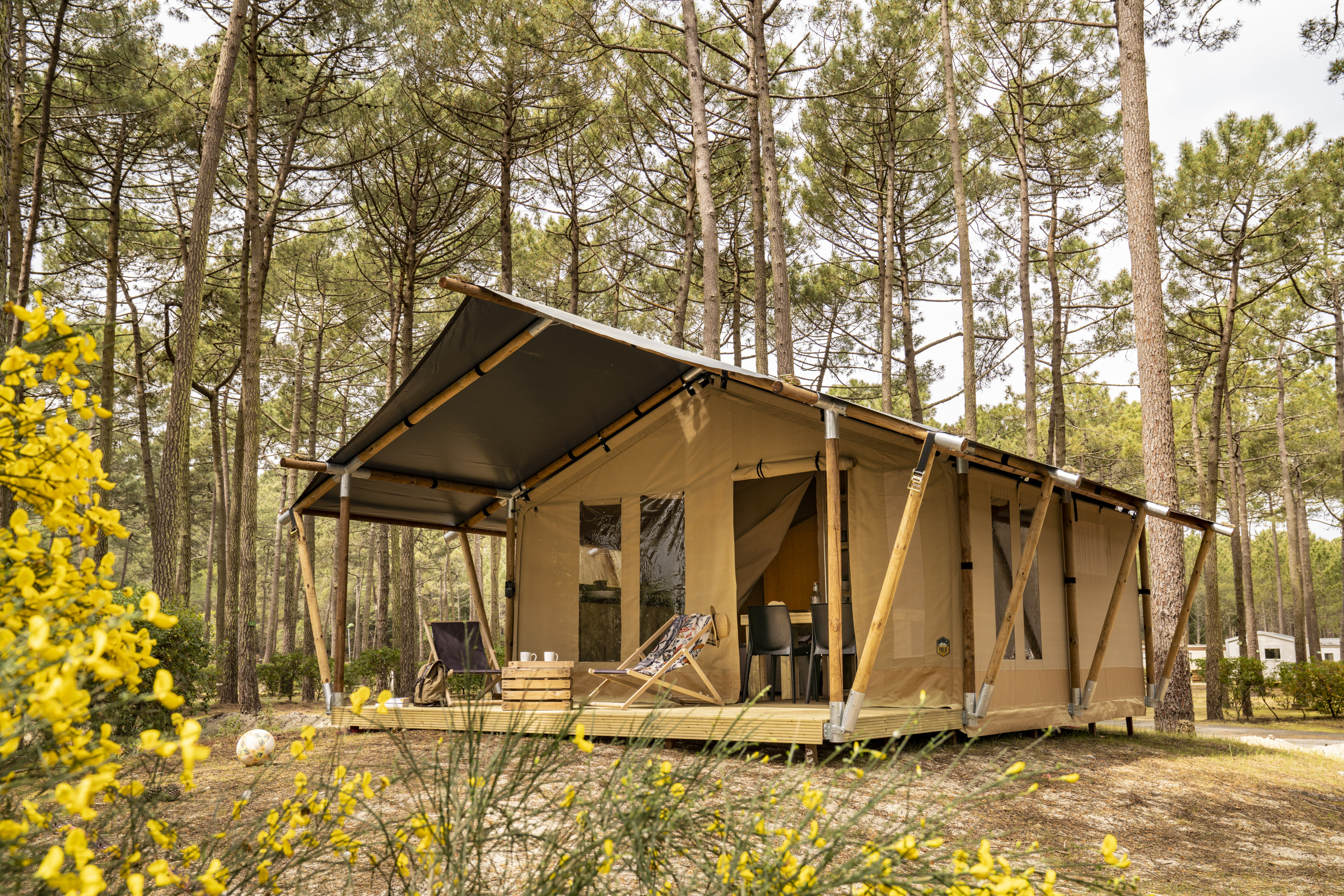 Location - Tente Ciela Nature - 2 Chambres - Ciela Village Camping le Tedey