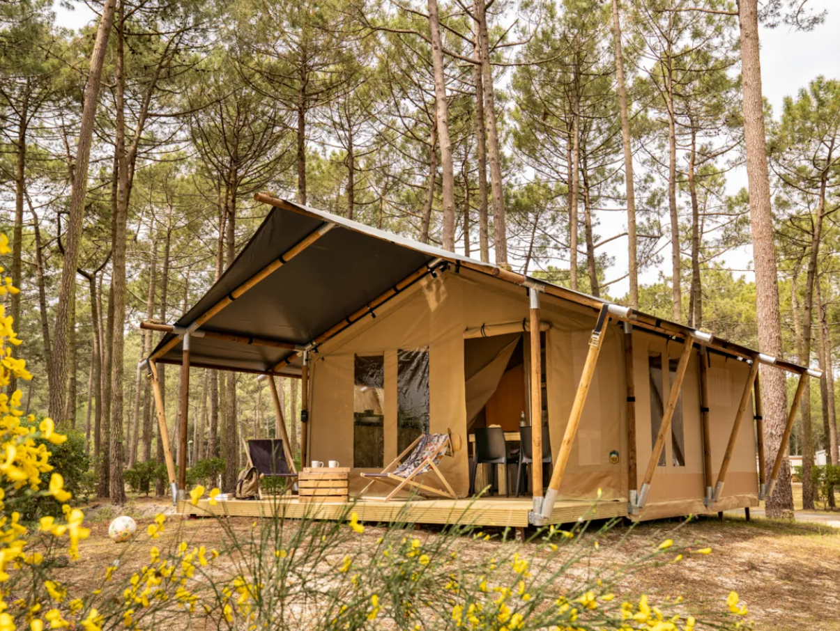 Tent 2 Trèfles - 2 Slaapkamers - Zonder Privé Sanitair