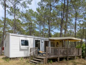 Mietunterkunft - Mobilheim Komfort - 2 Zimmer - ROMANEE Le Tedey