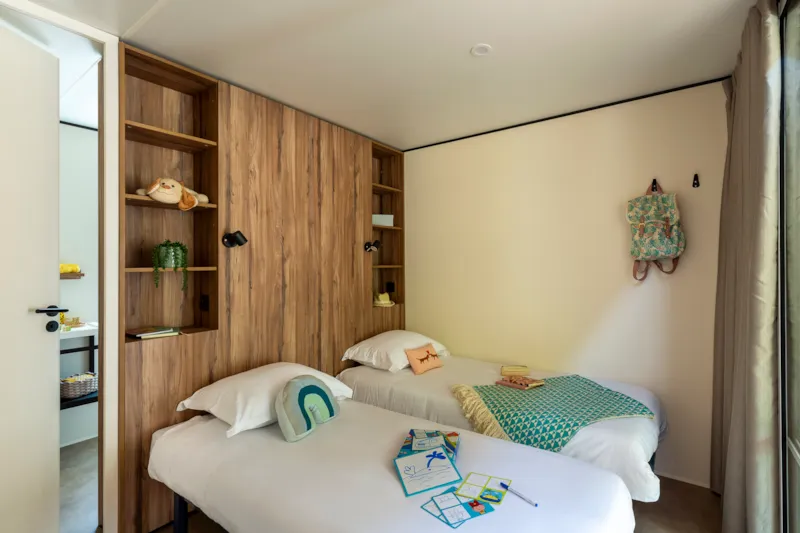 Mobil-Home Exclusif - 2 Chambres - 2 Salles D'eau