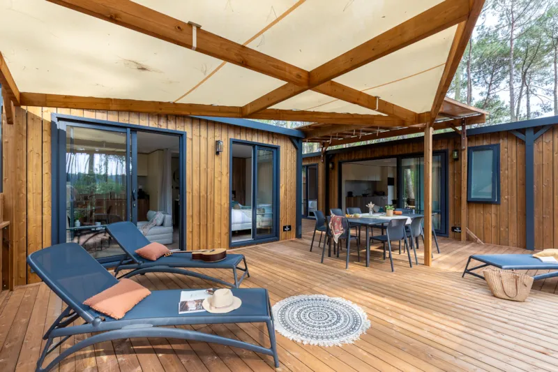 Mobil-Home Exclusif - 4 Chambres - 3 Salles D'eau - 2 Modules