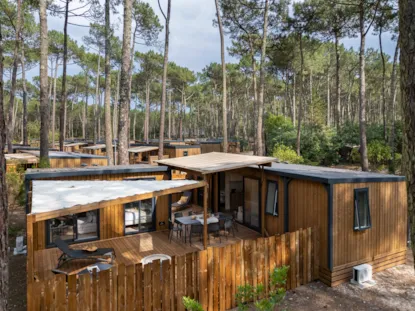 Mobilhome Premium - 4 Habitaciones - 3 Cuartos De Baño - Aire Acondicionado - 2 Módulos