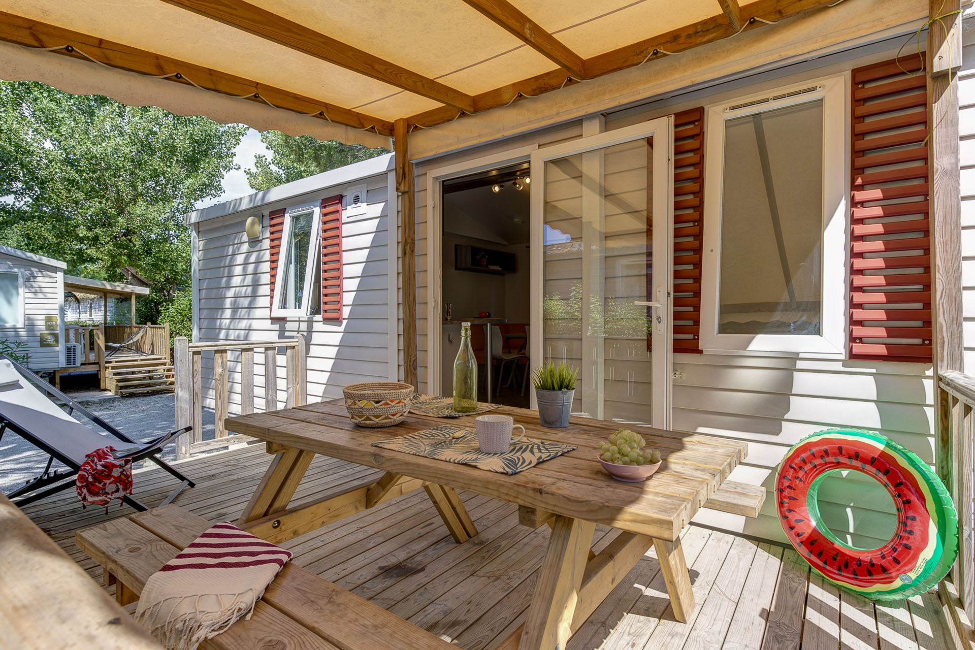 Location - Cottage 2 Chambres** - Camping Sandaya Riviera d’Azur