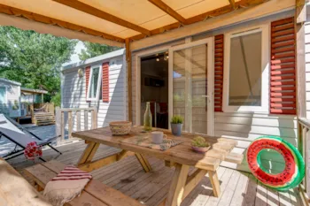 Mietunterkunft - Cottage 2 Schlafzimmer** - Camping Sandaya Riviera d'Azur